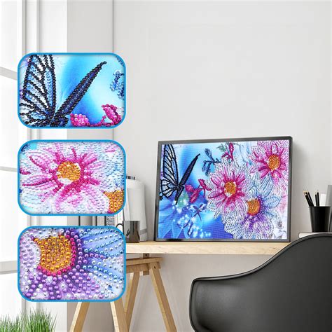 Special Shaped Diamond Painting DIY 5D 9 84x11 81 Flower Diamond