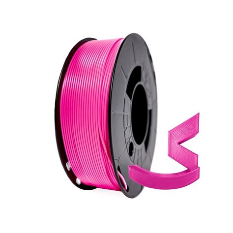 Winkle Bobina Filamento Pla Hd Gr Mm Rosa Fluorescente