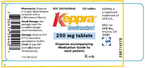 Keppra Fda Prescribing Information Side Effects And Uses