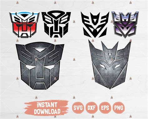 Transformers Logo SVG, Autobots Decepticons - Svg Baby