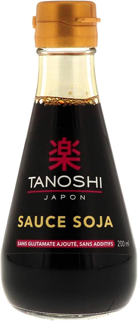 Tanoshi Sauce Soja Japonaise Bouteille Ml Amazon Fr Epicerie