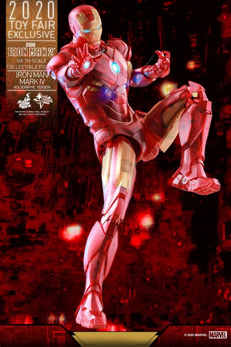 Hot Toys MMS Iron Man Mark IV Holographic Version Hot Toys Complete Checklist