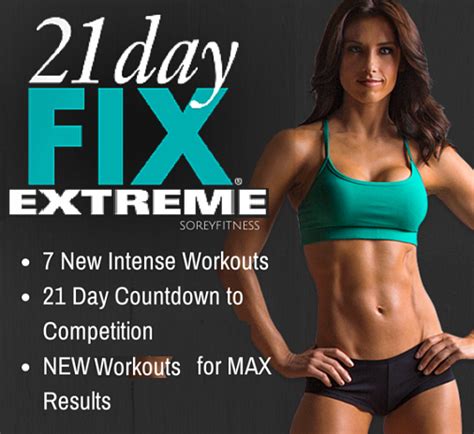 Beachbody 21 Day Fix Extreme Workout Fitness Videos