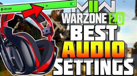 Hear Footsteps Better Mw Warzone Best Sound Settings Youtube