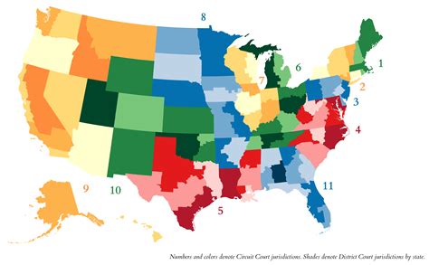 United States Circuit Map