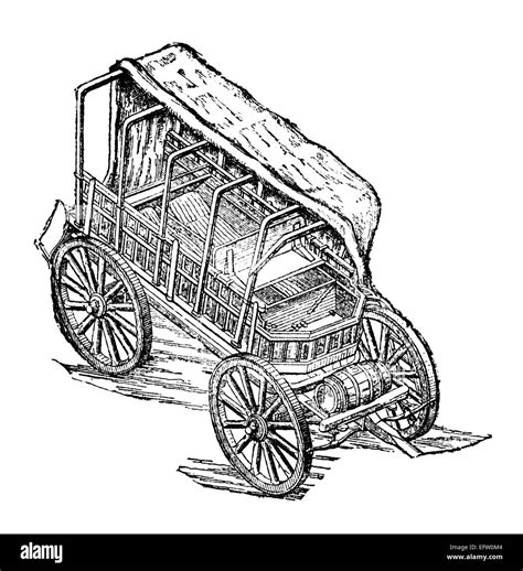 A covered wagon hi-res stock photography and images - Alamy