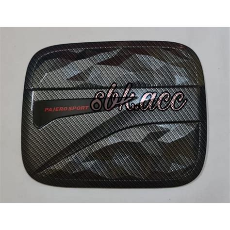 Tank Cover Pajero Sport 2016 2017 2018 2019 2020 2021 2022up Carbon