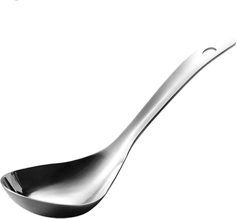 Stainless Steel Rice Paddle Rice Spoon Asian Soup Ladle