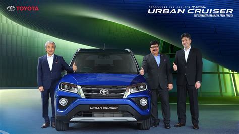 Toyota Kirloskar Motor Launches The All New Toyota Urban Cruiser