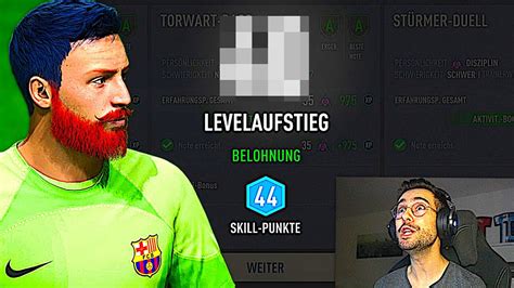 SPIELER KARRIERE DURCHGESPIELT Maximales Level FIFA 23 Torwart