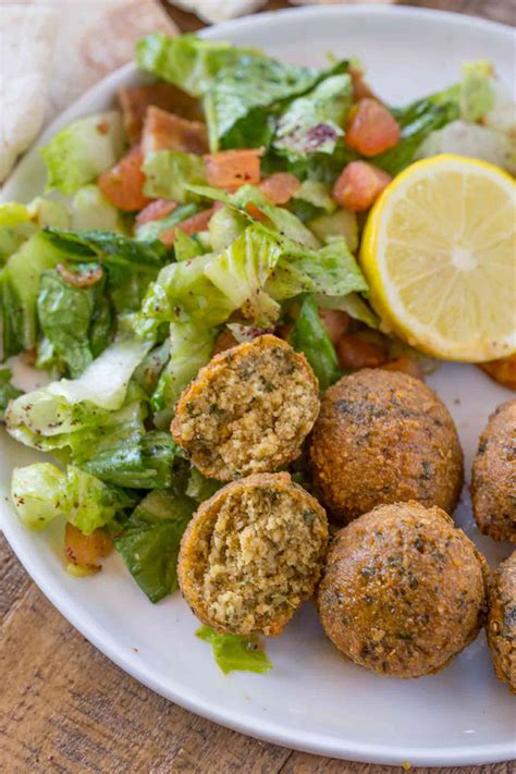 Easy And Authentic Falafel Recipe Dinner Then Dessert