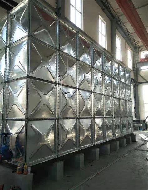 Factory Price Hot Dipped Galvanized Water Tank M Pressed Steel Water