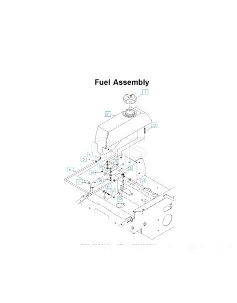 Husqvarna Zth6127 Kob Fuel System GHS