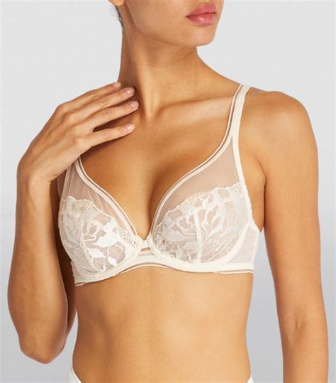 Womens Maison Lejaby Neutral Lace Sin Underwired Bra Harrods Uk