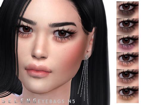 Eyebags N5 By Seleng Created For The Sims 4 Emily CC Finds