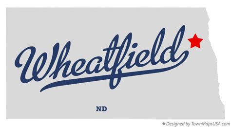 Map of Wheatfield, ND, North Dakota