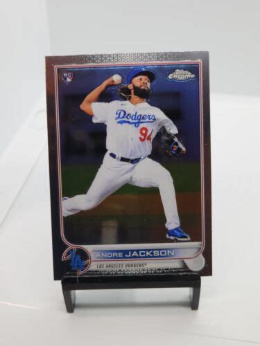 2022 Topps Chrome Andre Jackson Rookie Los Angeles Dodgers 121 EBay