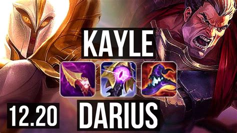 KAYLE Vs DARIUS TOP 7 Solo Kills 66 Winrate Rank 9 Kayle