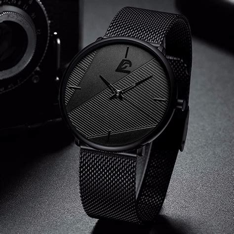 Reloj Hombre Saatler Mens 2023 Minimalist Erkek Moda Ultra Ince Izle