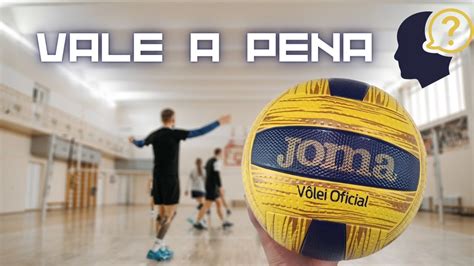 BOLA DE VÔLEI BOA E MACIA PARA TODAS AS IDADES JOMA REVIEW YouTube