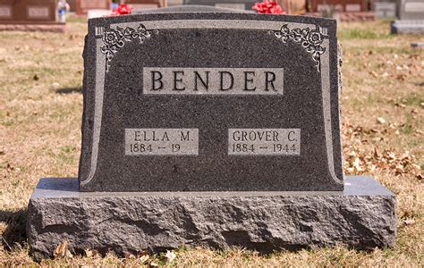 Grover Cleveland Bender Find A Grave Reminne