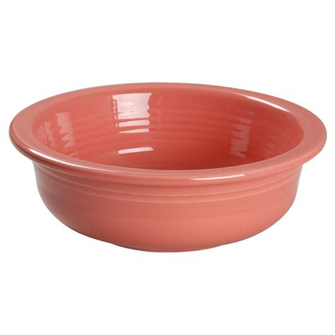 Fiesta Flamingo Intro Round Vegetable Bowl By Homer Laughlin