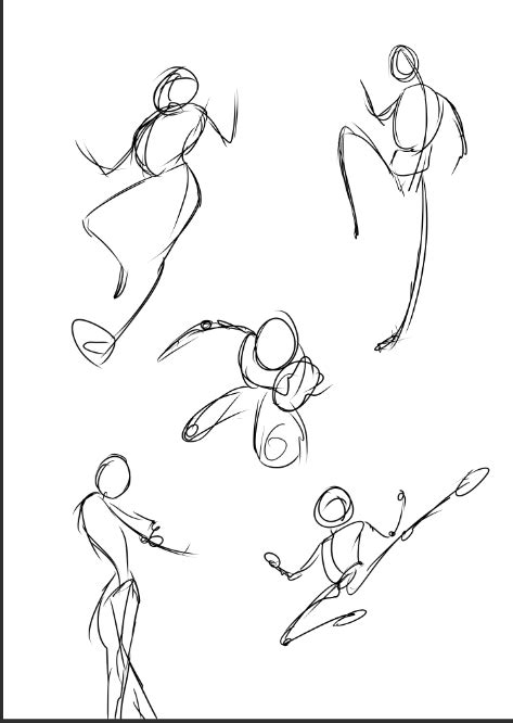 Stick Figure Gesture Drawing Weston Daily