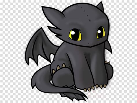 Download Cute Baby Toothless Clipart Toothless Drawing How To Hd