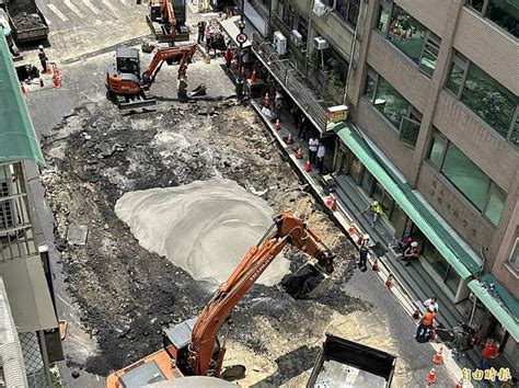 北市南京西路天坑回填 最快後天恢復單線雙向通行 自由電子報 Line Today