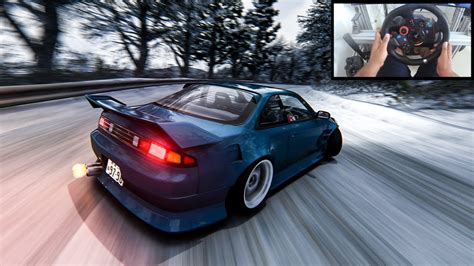 Silvia S14 Winter Touge Drifting L Assetto Corsa Logitech G29