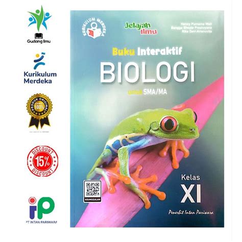 Jual Buku Interaktif Biologi Sma Ma Kelas Xi Semester Kurikulum