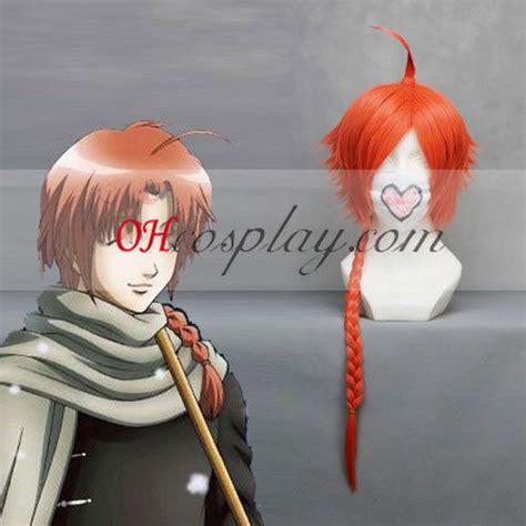 Gintama Kamui Red Cosplay Wig