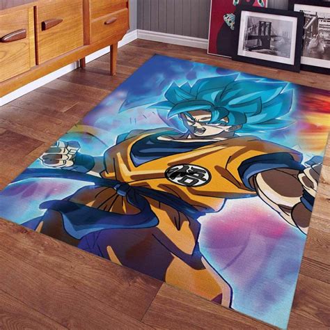 Son Goku Dragon Ball Z Teppich Amzpodprints