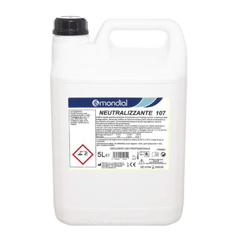 Detergente líquido NEUTRALIZZANTE 107 Mondial S r l 5000 mL