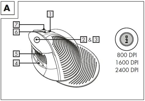 Silvercrest Sfm B Ergonomic Wireless Mouse Instructions