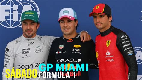 Sergio Pérez se llevó la Pole Position del GP de Miami YouTube