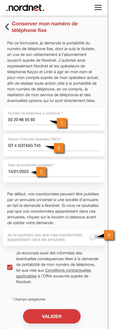 Assistance Nordnet Portabilit Comment Demander Le Transfert De Mon