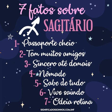 Fatos Sobre Sagit Rio Signos Signo Zodiaco Horoscopo