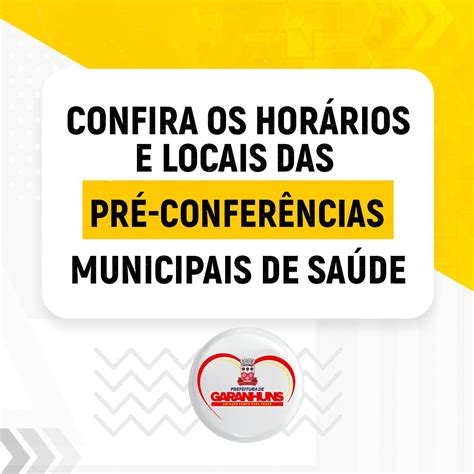 Pré Conferências De Saúde Serão Realizadas Em Garanhuns Prefeitura De