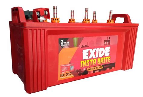 Exide Inverter Batteries For Home And Commercial, Warranty: 2 years at ...