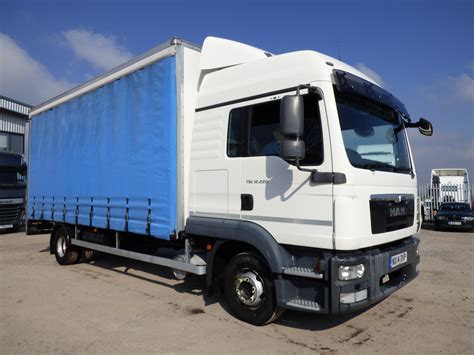 MAN TGL 12 220 12 TONNE CURTAINSIDER 2014 NX14 OVP Fleetex