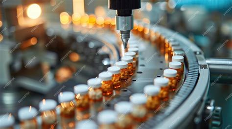 Premium Photo Pharmaceutical Production Line Medical Vials And