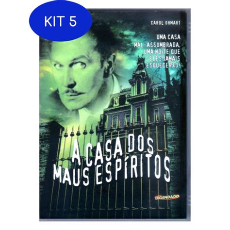 Kit 5 dvd A Casa Dos Maus Espíritos Submarino