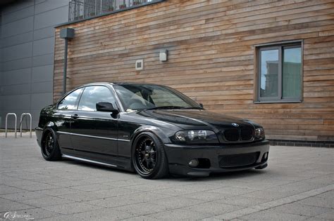 UK- BMW E46 330ci Sport - Black, Coilovers, BBSs