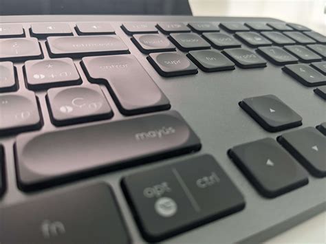 Logitech Mx Keys Teclado Inal Mbrico Avanzado Grafito Pccomponentes