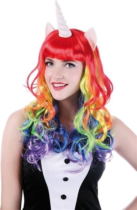 Rainbow Unicorn Wig Lelukauppa Fi