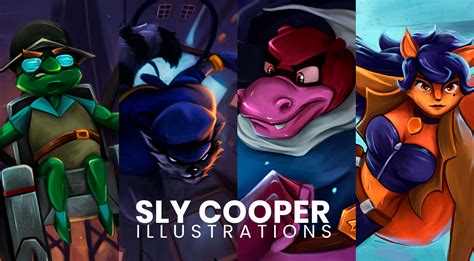 SLY COOPER FAN ARTS :: Behance