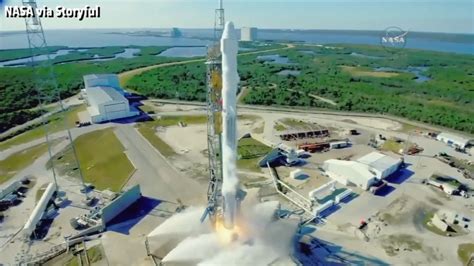 Spacex 1st Recycled Rocket Soars With Recycled Capsule 6abc Philadelphia