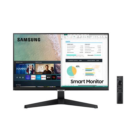 Samsung Smart Monitor M5 24 Fhd Tela Plana 60hz Hdr10 Speaker Tizen™ Game Mode Airplay