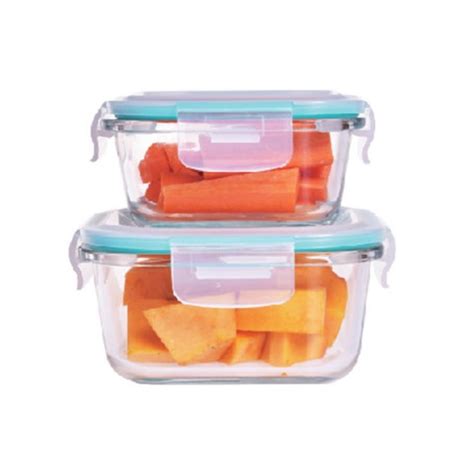 Click Lock Glass Food Container Ml Ml Lazada Ph